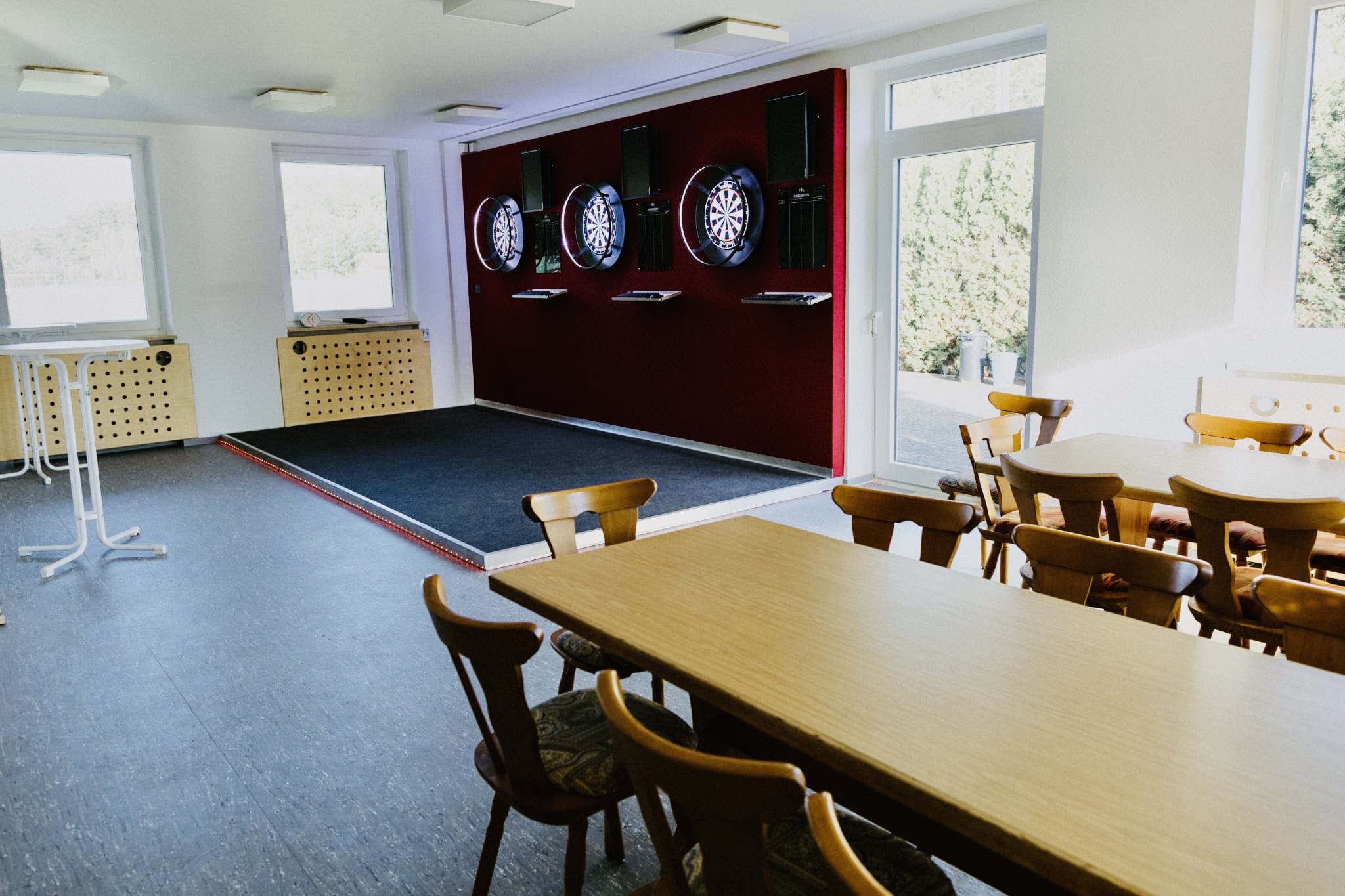 Dartanlage im Sportheim Retzendorf